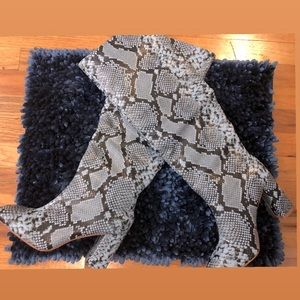 Snakeskin Boots